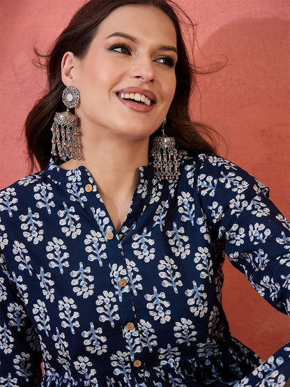 Printed Pure Cotton Tops