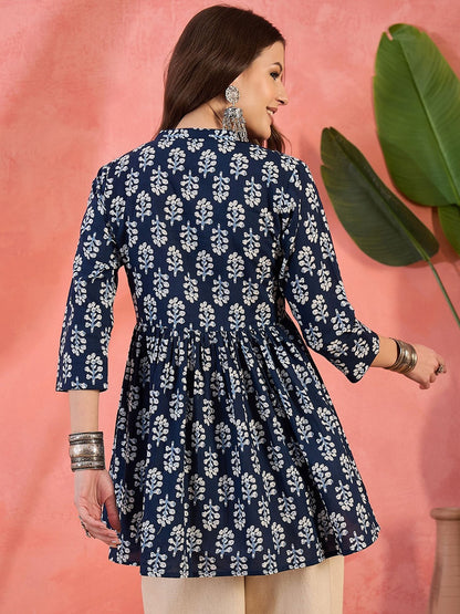 Printed Pure Cotton Tops